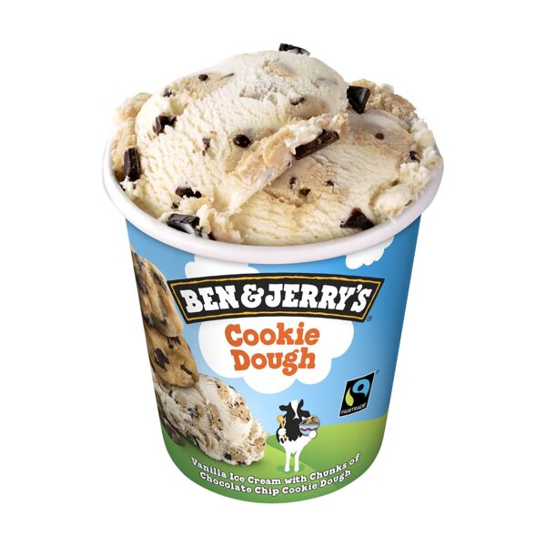 Ben & Jerry's Cookie Dough 465ml.